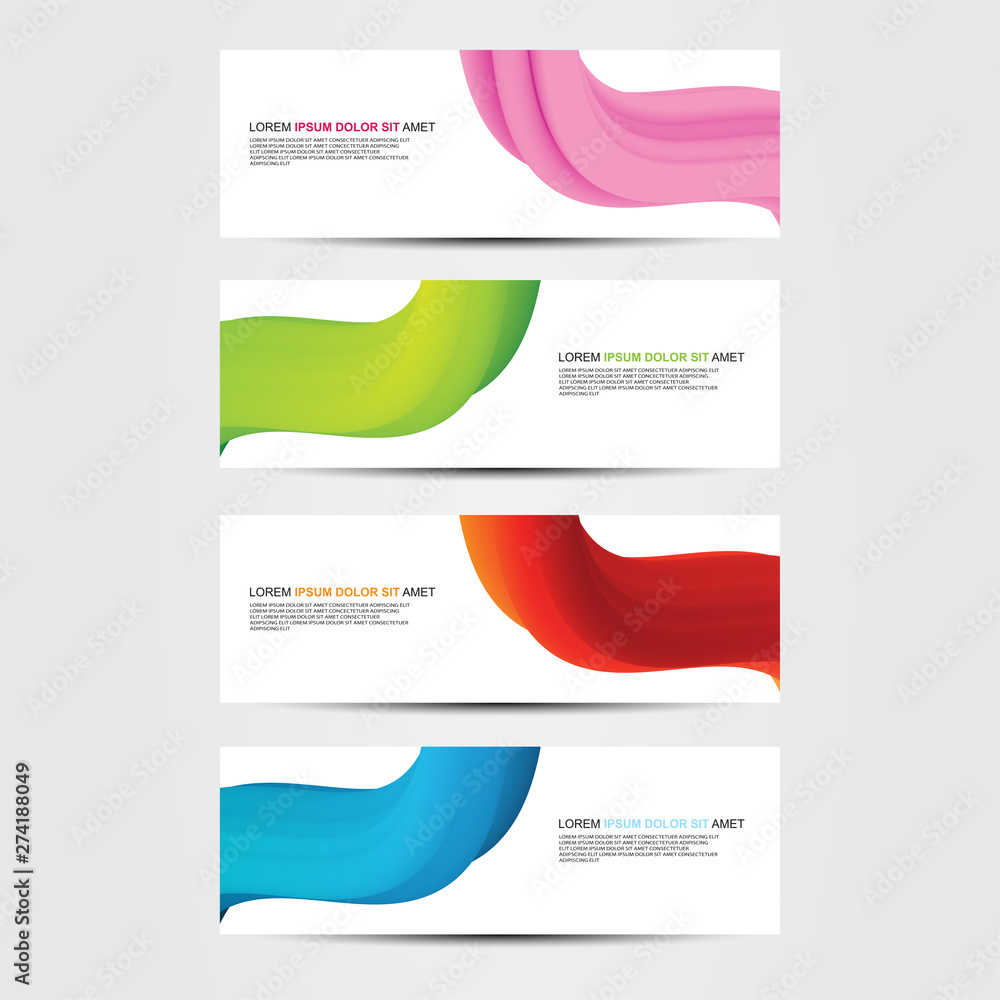 Naklejka premium Vector Abstract background modern design