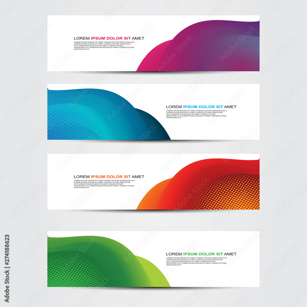 Fototapeta premium Vector Abstract background modern design