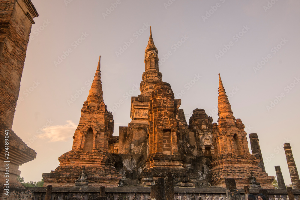 ASIA THAILAND SUKHOTHAI WAT MAHATHAT ASIA THAILAND SUKHOTHAI WAT MAHATHAT
