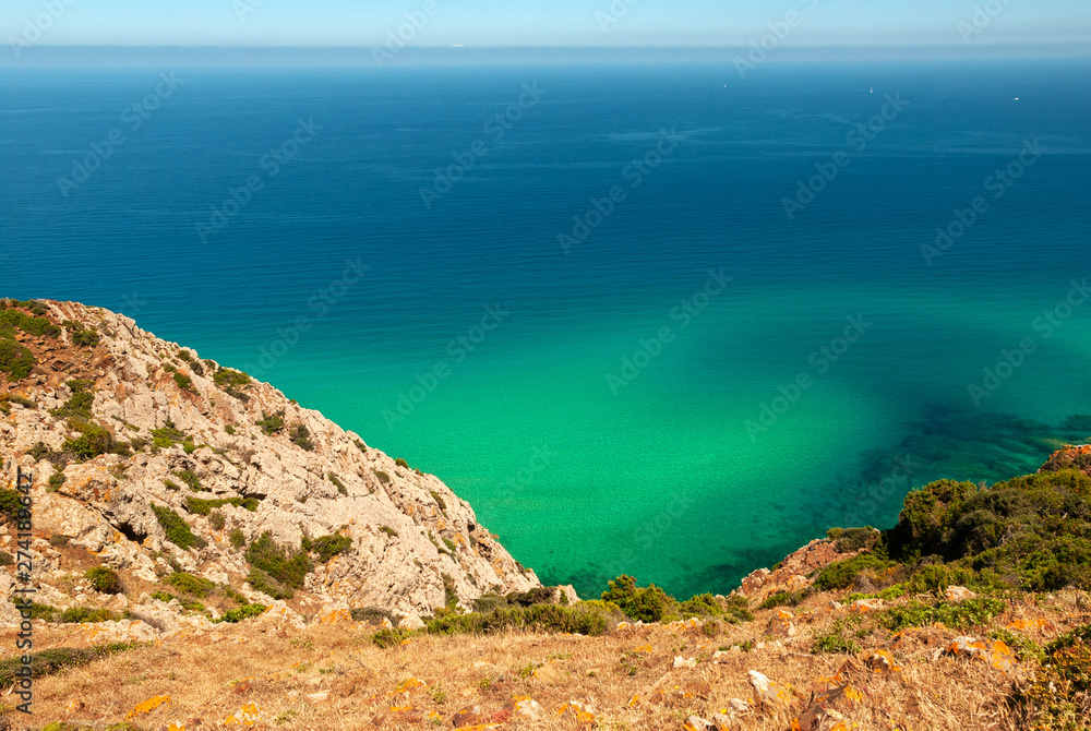 Costa selvaggia di Arbus, Sardegna, Italia Costa selvaggia di Arbus, Sardegna, Italia