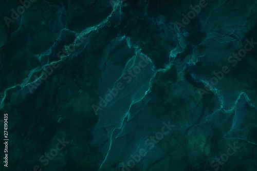 Dark green marble texture background with high resolution, top view of natural tiles stone in luxury and seamless glitter pattern. photo