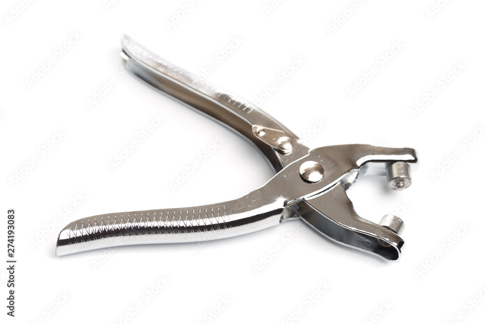 grommets tool isolated on white background . grommets tool isolated on white background .