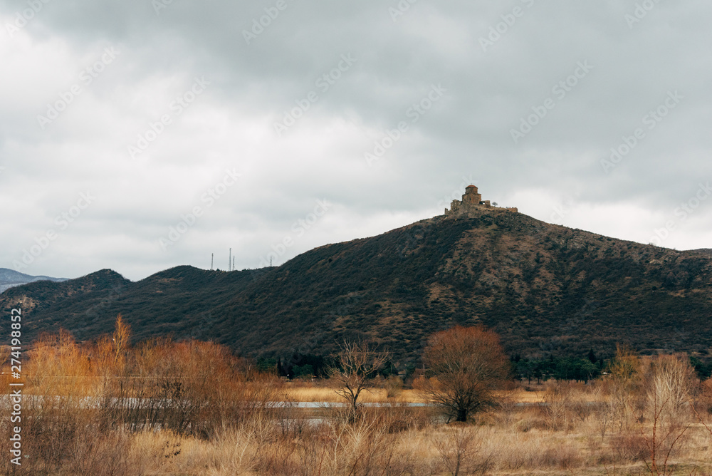 Fototapeta premium View of the Jvari Monastery
