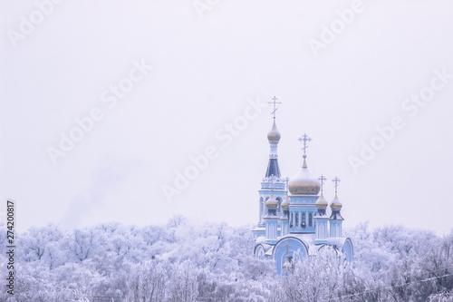 winters church in cheboksary