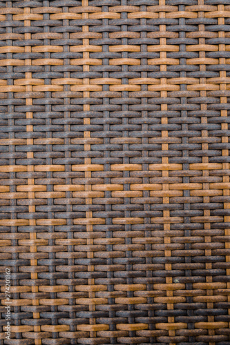 Old rattan texture