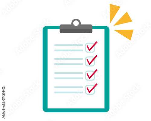 バインダー　ファイル　用紙　checklist　チェック　クリップボード　リスト　