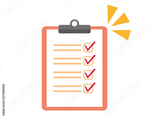 バインダー　ファイル　用紙　checklist　チェック　クリップボード　リスト　