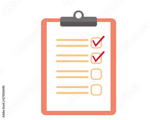 バインダー　ファイル　用紙　checklist　チェック　クリップボード　リスト　