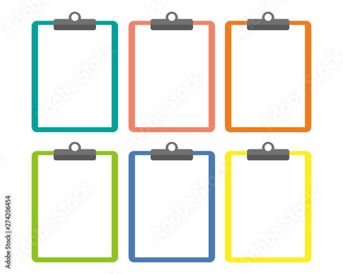 バインダー　ファイル　用紙　checklist　チェック　クリップボード　リスト　