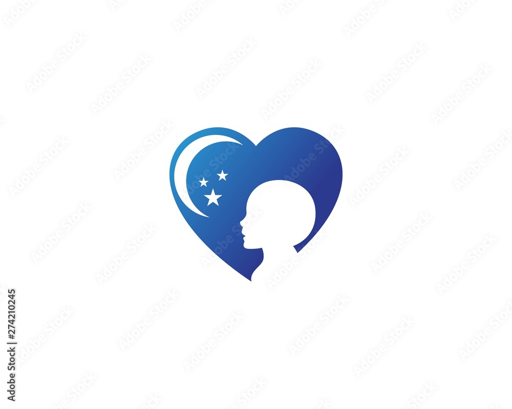 Adoption, Children, Community love logo template icon Adoption, Children, Community love logo template icon