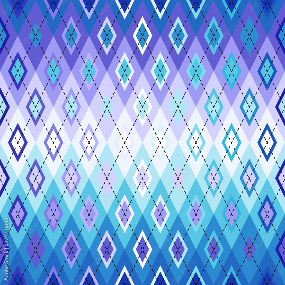 Classic argyle seamless pattern background. Vector image. Classic argyle seamless pattern background. Vector image.