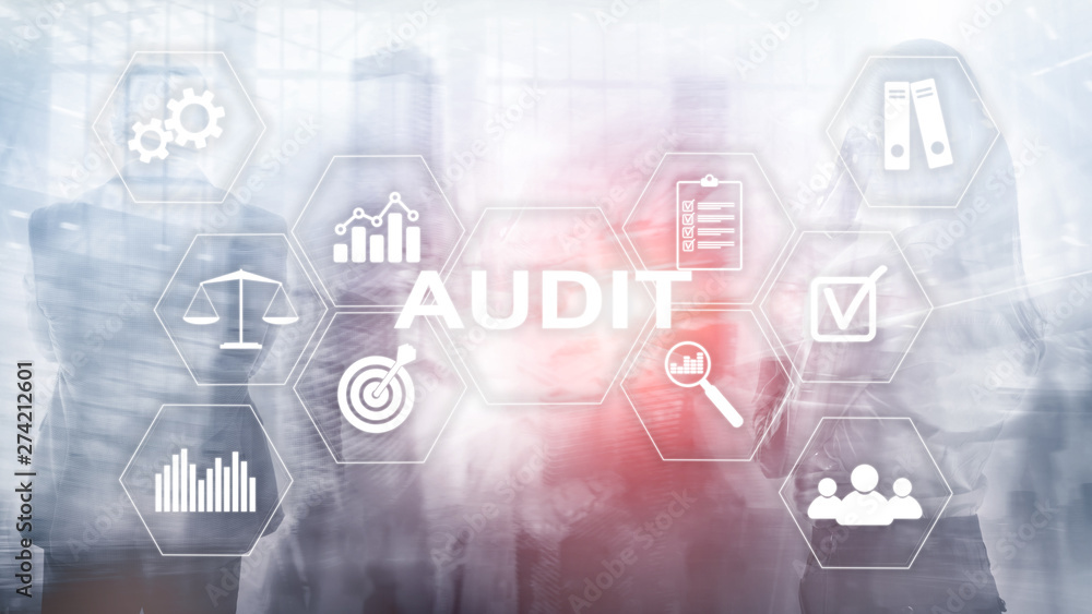 Audit business and finance concept. Ànalysis Annual Financial Statements, Analyze return on investment. Mixed media abstract background. Audit business and finance concept. Ànalysis Annual Financial Statements, Analyze return on investment. Mixed media abstract background.