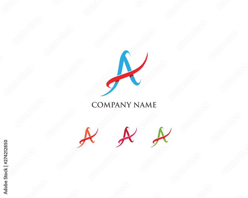 A logo symbol template vector icon A logo symbol template vector icon