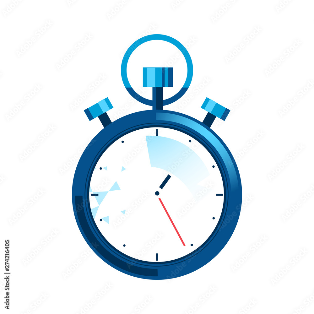 Stopwatch vector icon Stopwatch vector icon