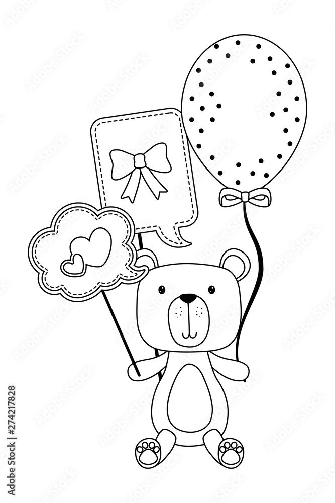 Baby shower icon set design Baby shower icon set design