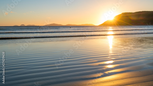 Sonnenuntergang am Norman Beach im Wilsons Promontary Nation Park in Victoria Australien photo