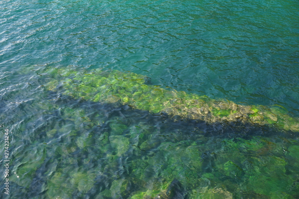 Fototapeta premium ruinas submarinas