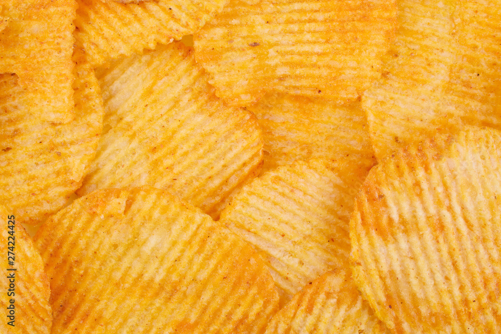 potato chips background, chips texture background. potato chips background, chips texture background.