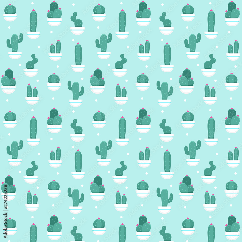 Cute Cactus Pattern Cute Cactus Pattern