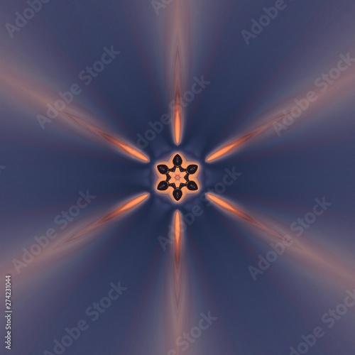 Abstract Image with colorful graphical elements design