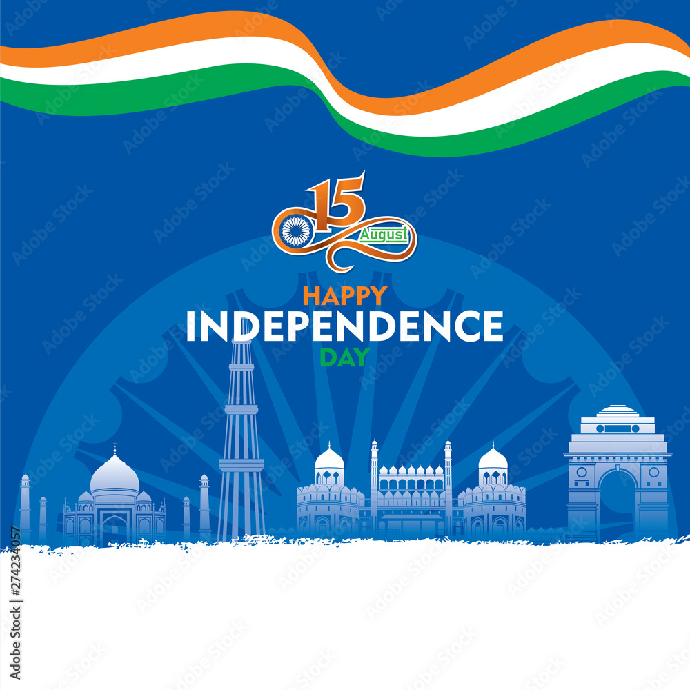Happy Independence Day design