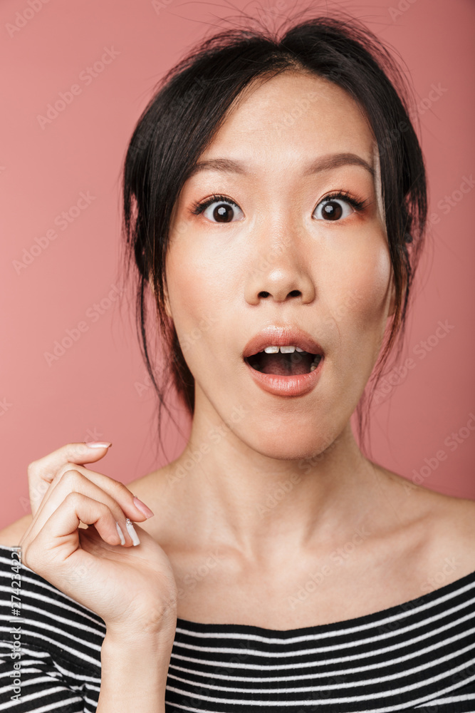 Portrait of a lovely young asian woman standing Portrait of a lovely young asian woman standing