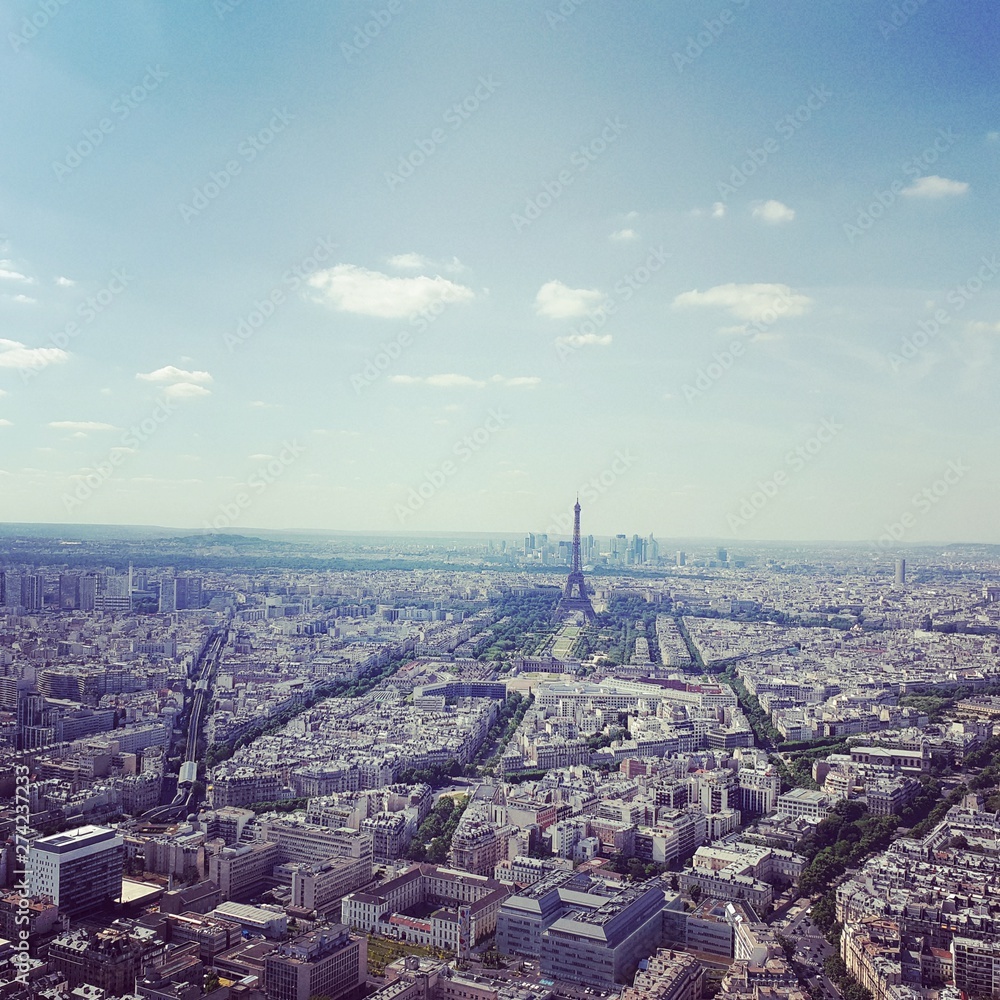 La Tour Eiffel depuis la Tour Montparnasse