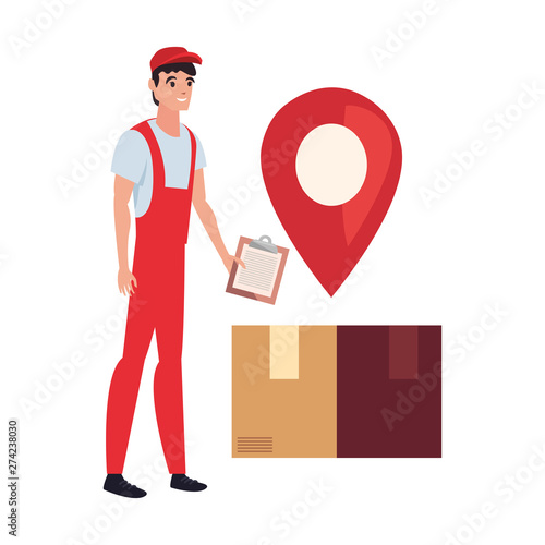 fast delivery logistic icon vector ilustrate