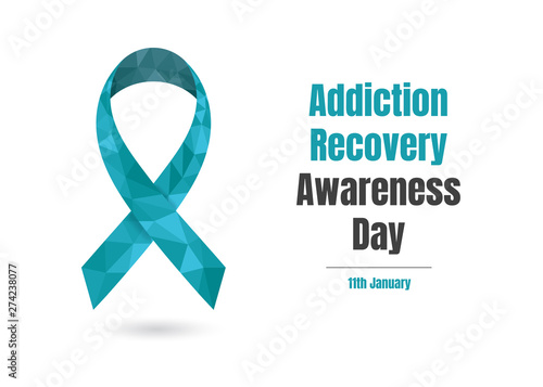 Addiction Recovery Awareness Day January 11th concept
