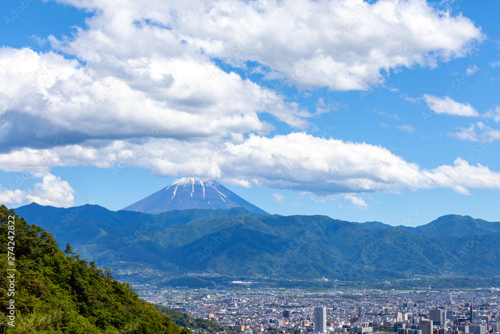 甲府　昇仙峡　富士山　景色　日本　世界遺産　観光　外国人　有名　名所