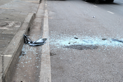 Auto glass and accident