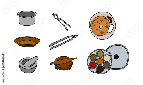 Indian Kitchen Utensils and Tools