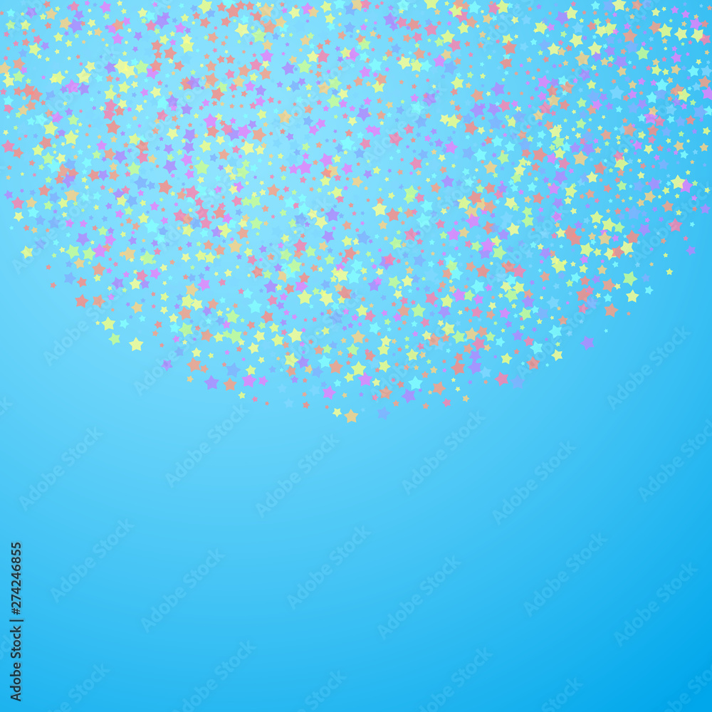 Festive confetti. Celebration stars. Colorful star Festive confetti. Celebration stars. Colorful star