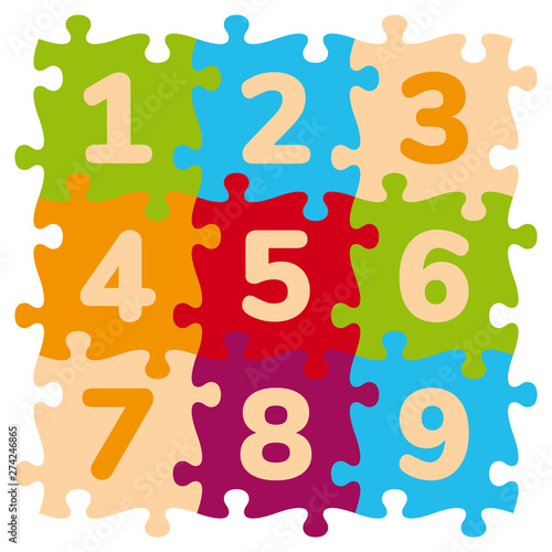Foam Baby Kids Play Mat Number Puzzle