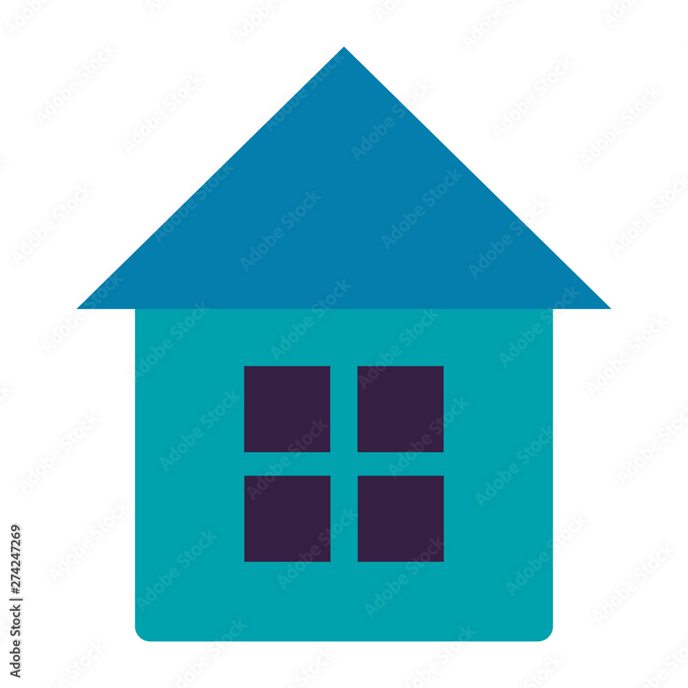 smart home on white background smart home on white background
