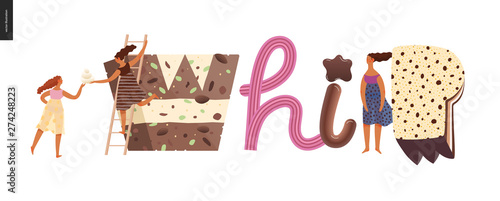 Dessert temptation font