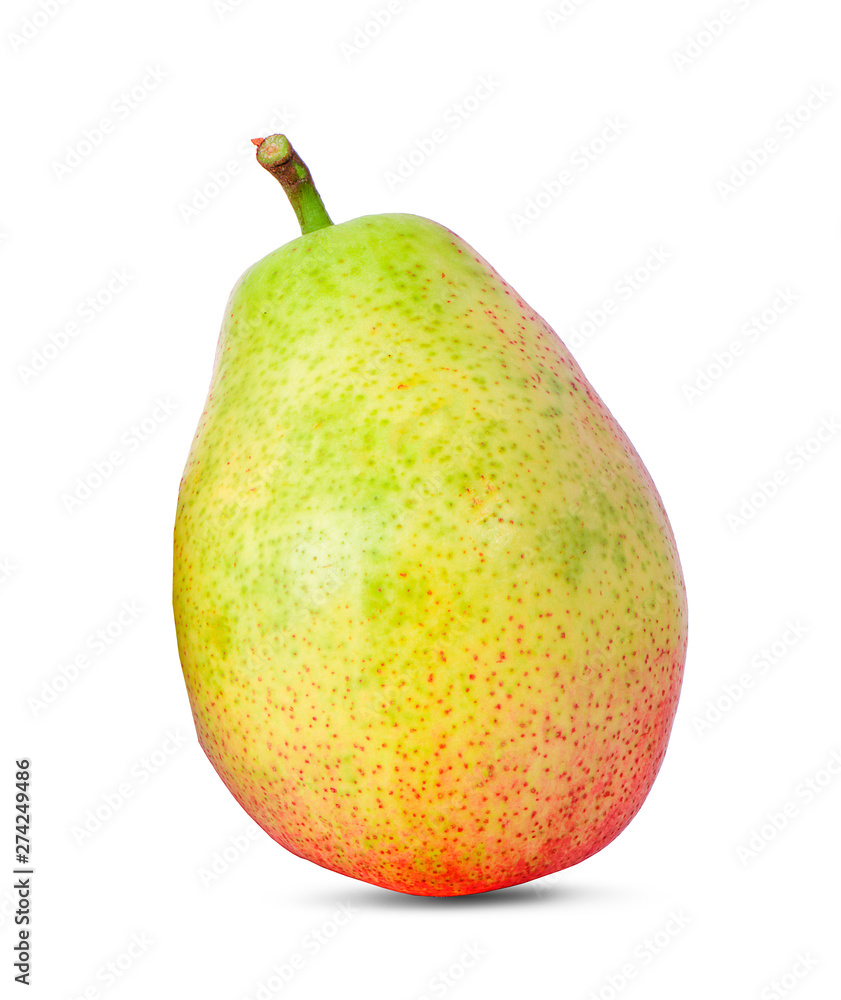 pears isolated on white background