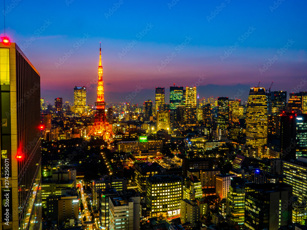 Obraz premium Tokyo tower in Japan