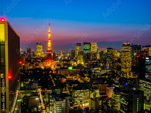 Tokyo tower in Japan © hin255