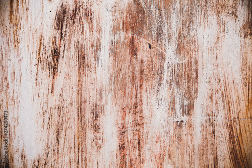 Abstract colorful wall texture and background. Close-up iron surface with old paint and rust