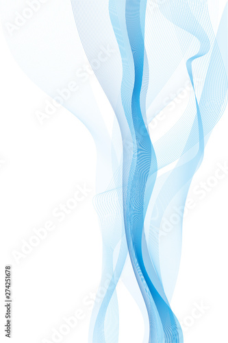 Soft blue smoke background ...