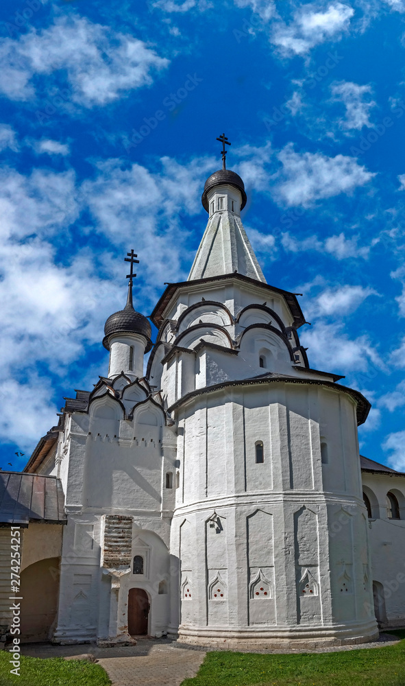 Assumption church. Spaso-Evfimiyev Monastery. City of Suzdal, Russia. XVI century