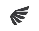 wing logo symbol icon vector illustration