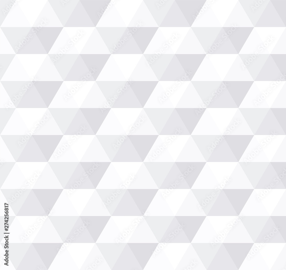 Seamless geometric hexagonal background in white tones. Seamless geometric hexagonal background in white tones.
