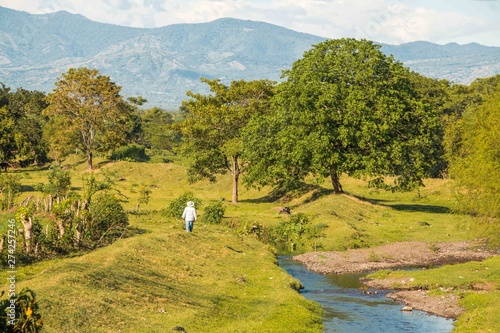 Landscape Concepcion Batres, Usulutan, El Salvador