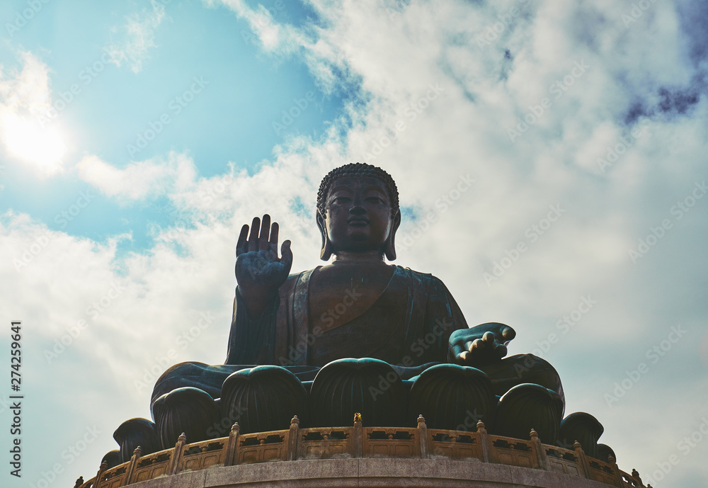Fototapeta premium The Big Buddha in Hong Kong