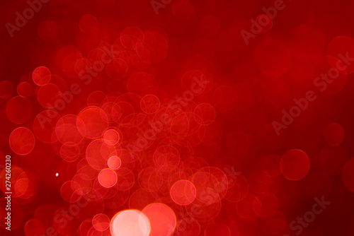 Ruby red bokeh background