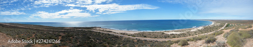 Australia  Exmouth  Beach  Panorama