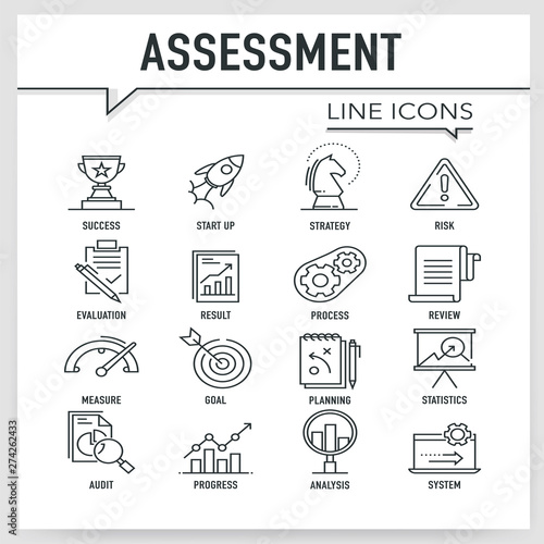 ASESSMENT LINE ICONS