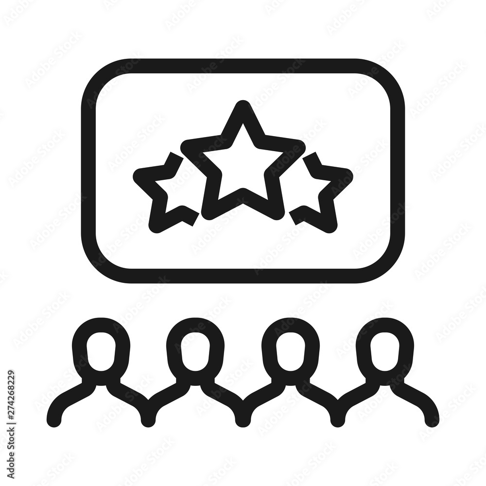 team success - minimal line web icon. simple vector illustration. concept for infographic, website or app. team success - minimal line web icon. simple vector illustration. concept for infographic, website or app.